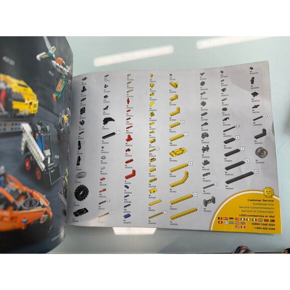 Books only Lego Technic: Jeep Wrangler (42122)(RETIRED)McLaren 42123 - Picture 4 of 4